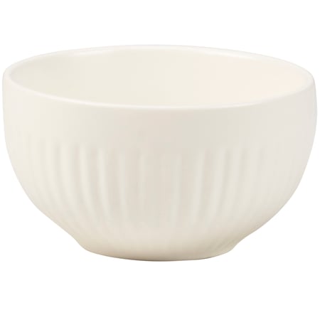 Ribbed Soup Bowl - Stoneware