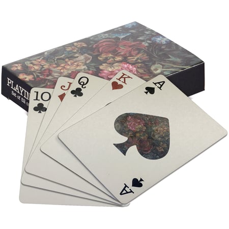 Moody Floral Playing Cards - Paper