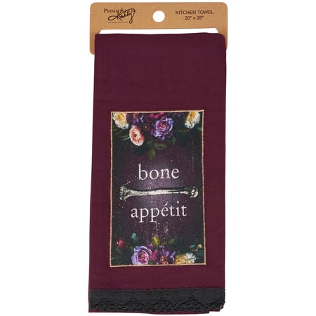 Bone Appetit Kitchen Towel - Cotton
