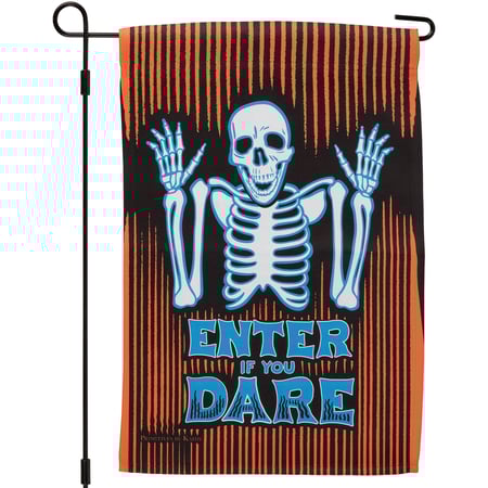 If You Dare Garden Flag - Polyester