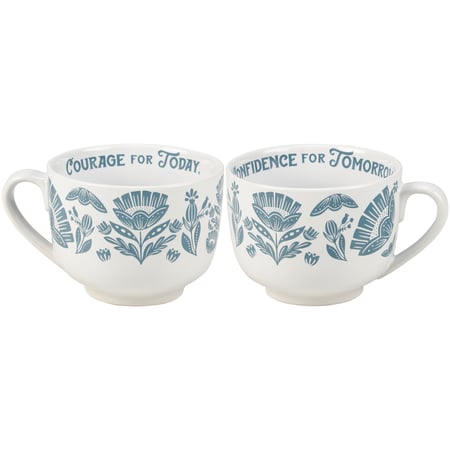 Courage For Today Mug - Stoneware