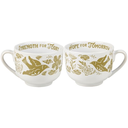 Strength For Today Mug - Stoneware