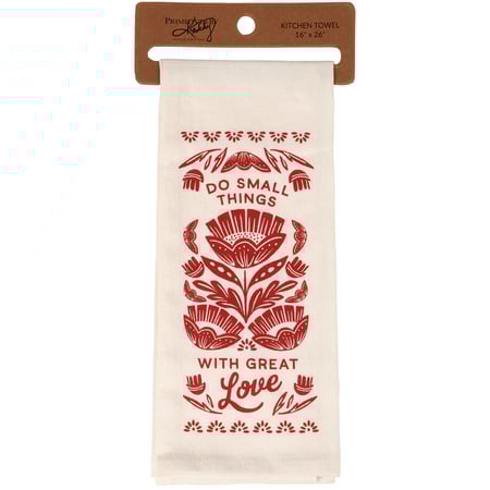 Great Love Kitchen Towel - Cotton
