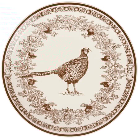 Pheasant Plate - Stoneware