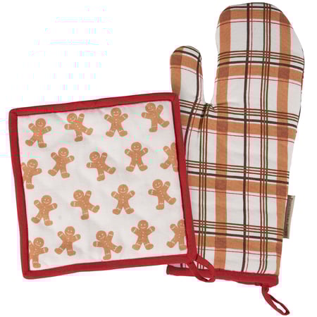 Gingerbread Man Kitchen Set - Cotton