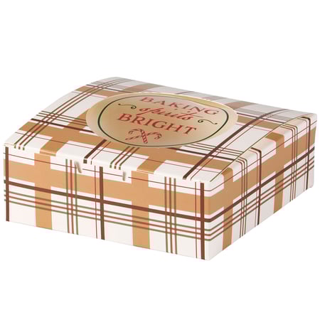 Baking Spirits Treat Box - Paper, Plastic