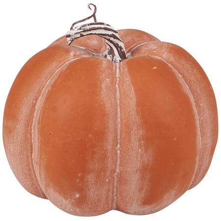 Frosted Orange Pumpkin - Foam, Plastic