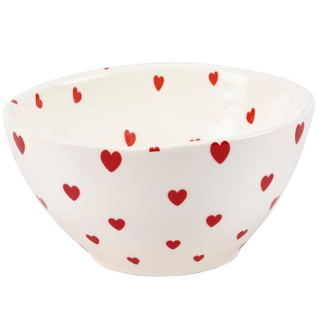 Hearts Bowl - Stoneware