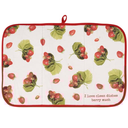 Berry Much Drying Mat - Polyester, Foam