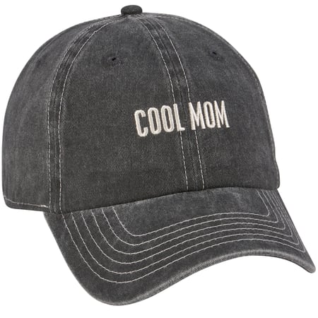 Cool Mom Baseball Cap - Cotton, Metal