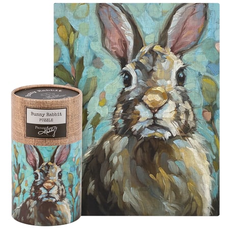 Field Bunny Puzzle - Paper