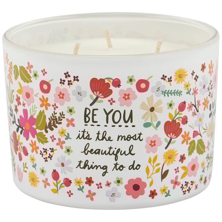 Be You Candle - Soy Wax, Glass, Cotton