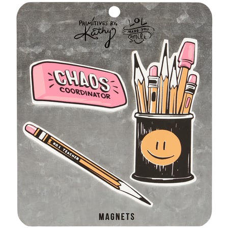 Chaos Coordinator Magnet Set - Wood, Metal, Magnet