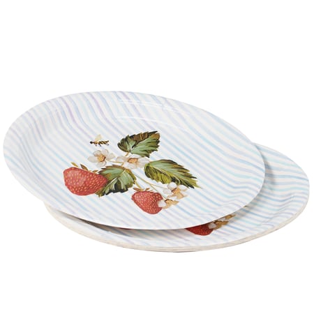 Large Strawberry Paper Plate - Paper