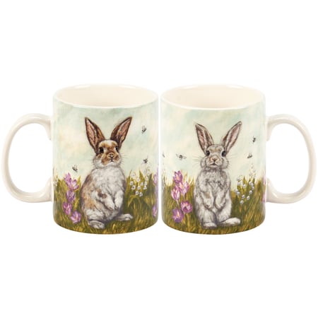 Garden Bunny Mug - Stoneware