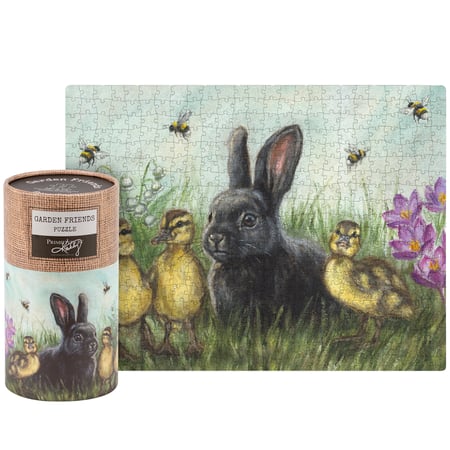 Garden Friends Puzzle - Paper