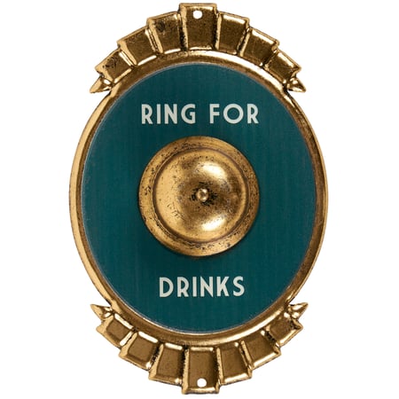 Ring For Drinks Wall Decor - Metal
