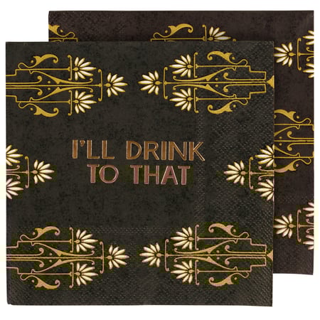 I'll Drink To That Beverage Napkin - Paper
