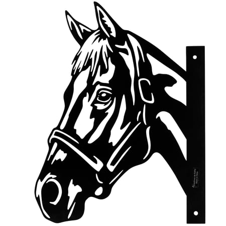 Horse Metal Outdoor Art - Metal