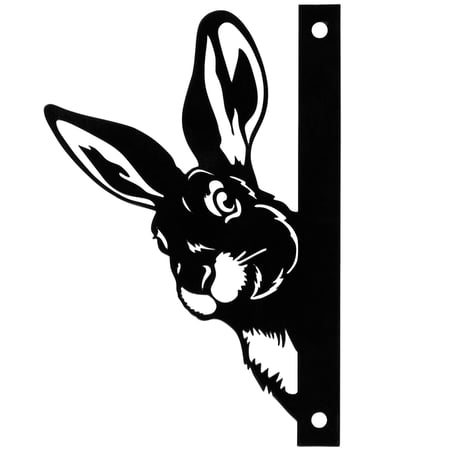 Rabbit Metal Outdoor Art - Metal