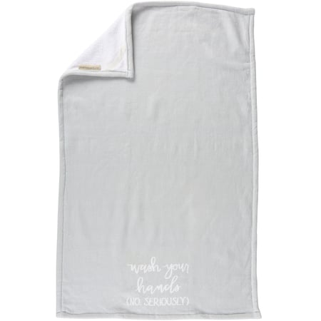 No Seriously Hand Towel - Cotton, Terrycloth