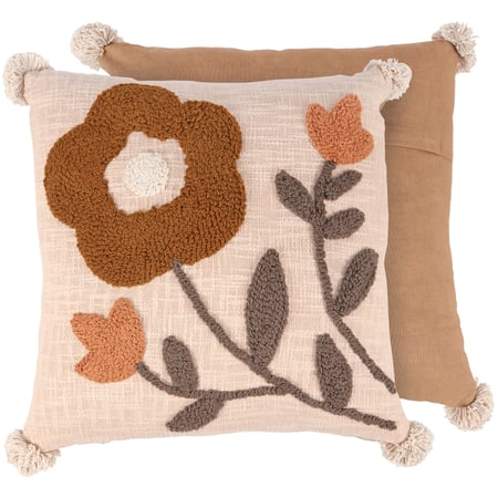 Marigold Pillow - Cotton, Zipper