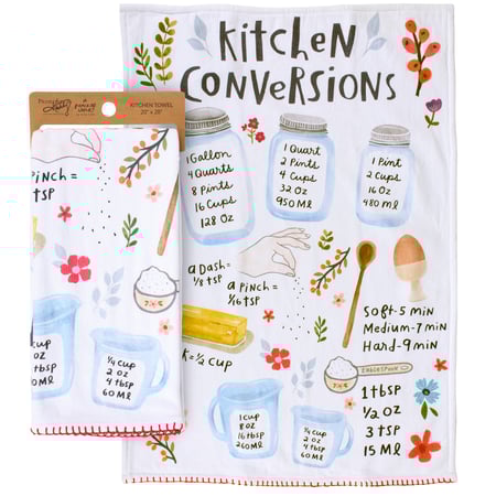 Kitchen Conversions Kitchen Towel - Cotton, Terrycloth