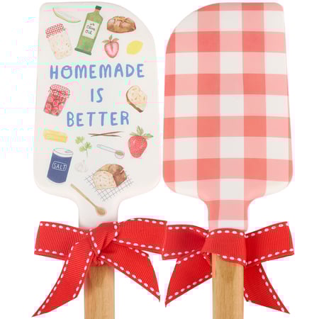 Homemade Is Better Spatula - Silicone, Wood