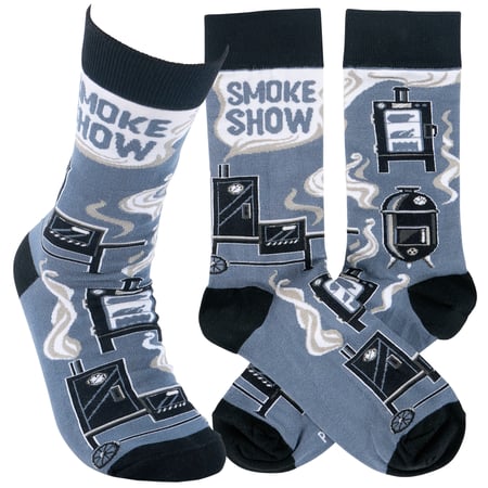 Smoke Show Socks - Cotton, Nylon, Spandex