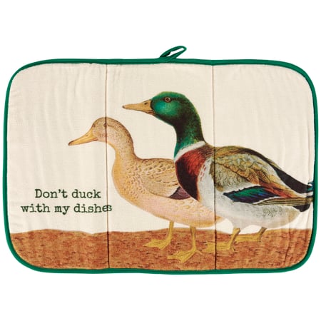 Don't Duck Drying Mat - Polyester, Foam