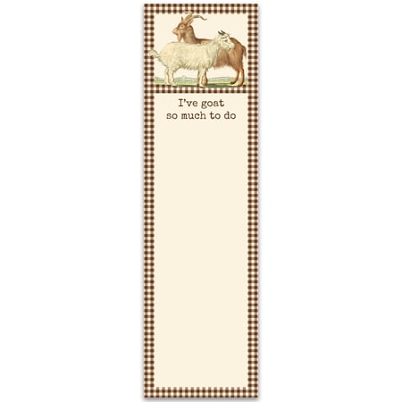 I've Goat So Much To Do List Pad - Paper, Magnet