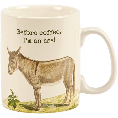 Before Coffee Mug - Stoneware