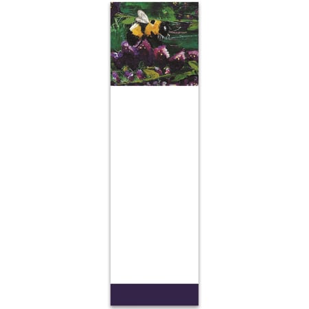 Pollinator Bee List Pad - Paper, Magnet