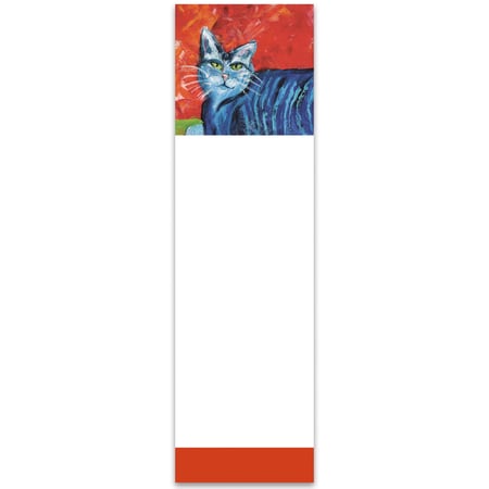 Colorful Cat List Pad - Paper, Magnet