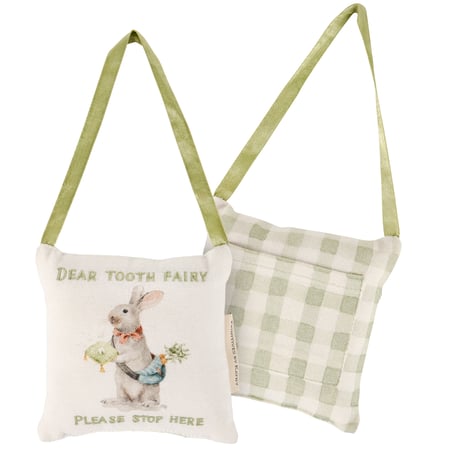 Rabbit Tooth Fairy Pillow - Cotton