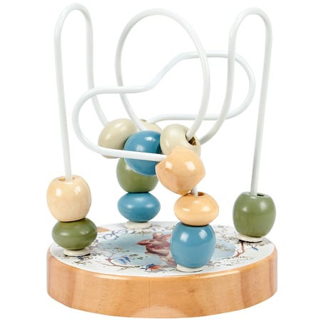 Rabbit Bead Maze - Wood, Metal, Plastic