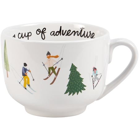 A Cup Of Adventure Mug - Stoneware