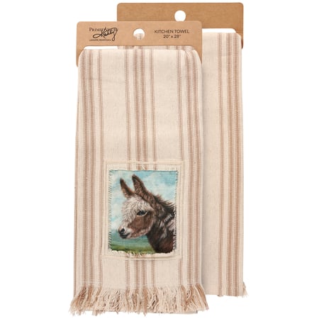 Donkey Kitchen Towel - Cotton