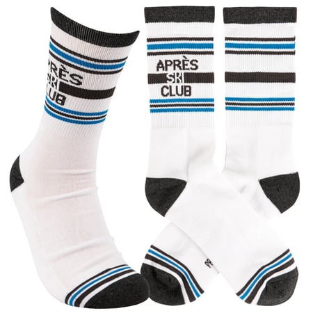 Apres Ski Club Socks - Cotton, Nylon, Spandex