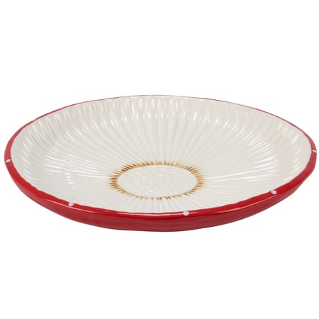 Large Mushroom Cap Plate - Stoneware