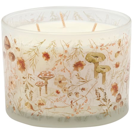 Cottage Garden Candle - Soy Wax, Glass, Cotton