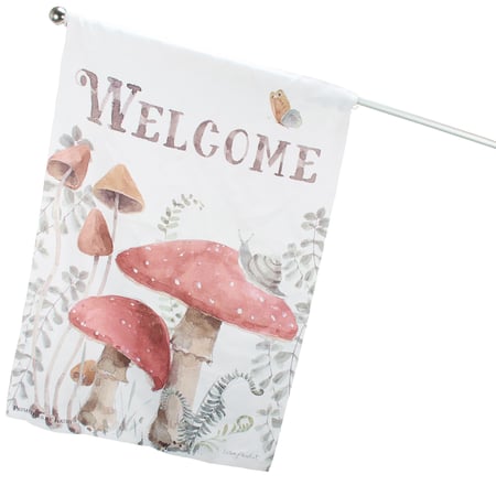 Welcome House Flag - Polyester