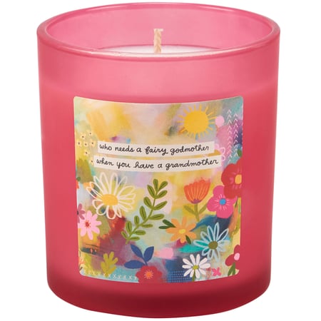 Fairy Godmother Candle - Soy Wax, Glass, Cotton