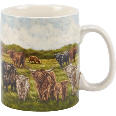 Highland Cows Mug - Stoneware