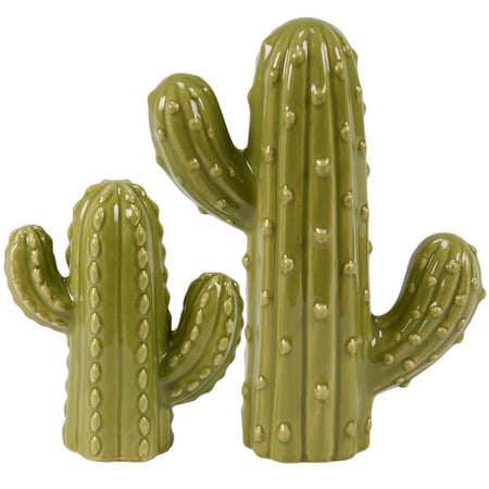 Saguaro Cacti Sitter Set - Stoneware