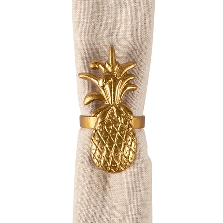 Pineapple Napkin Ring - Metal