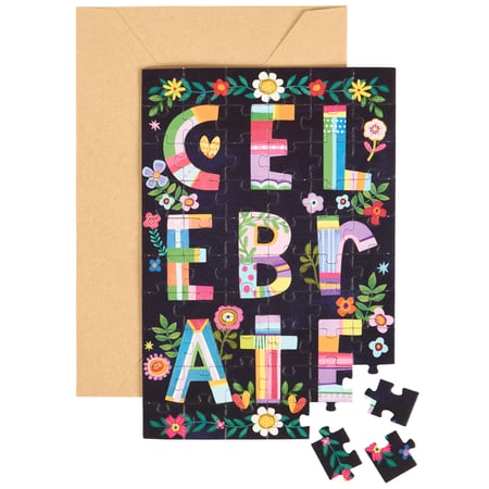 Celebrate Puzzle Card - Paper