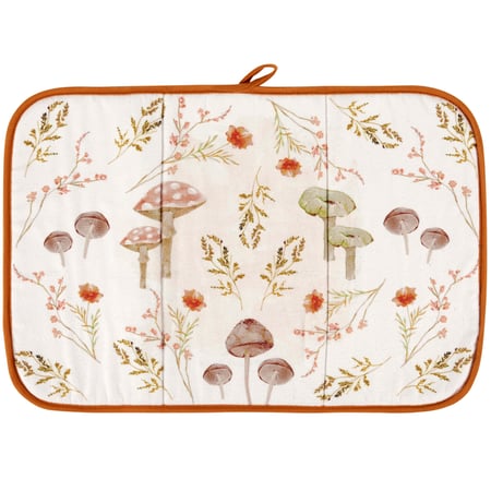 Cottage Garden Drying Mat - Polyester, Foam