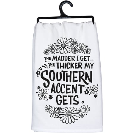 Thicker Southern Accent Kitchen Towel - Cotton