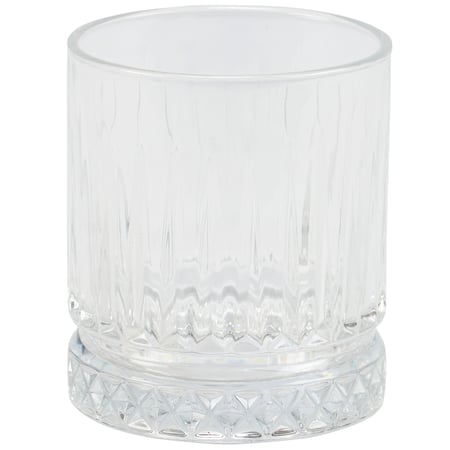 Small Cut Glass Drinking Glass - Glass